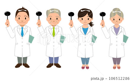 眼科医のベクターイラスト素材 眼科医のベクターイラスト素材 106512286