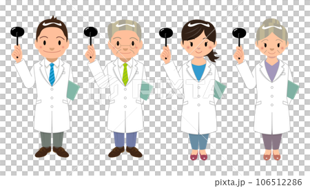 眼科医のベクターイラスト素材 眼科医のベクターイラスト素材 106512286