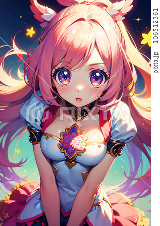 ピンク髪の魔法少女 AI画像 ピンク髪の魔法少女 AI画像 106512361