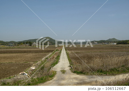 Bicycle path along Yeongsangang River Bicycle path along Yeongsangang River 106512667