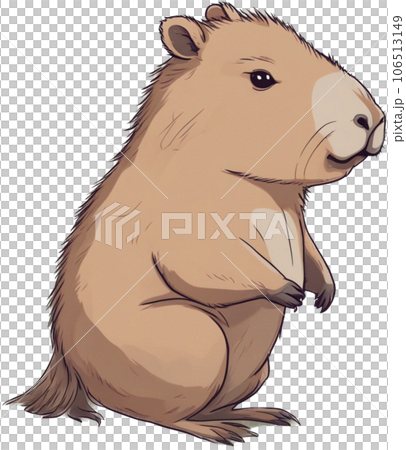 Capybara character 106513149