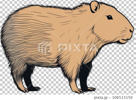 Capybara character 106513150