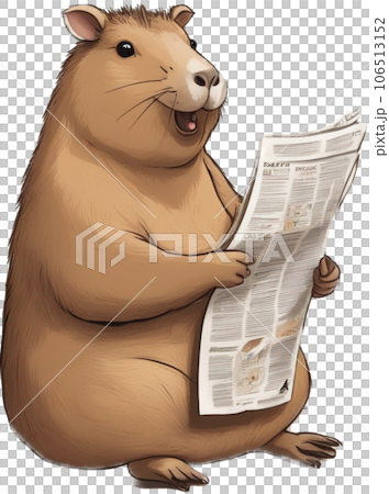 Capybara character 106513152