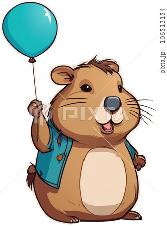 Capybara character 106513154