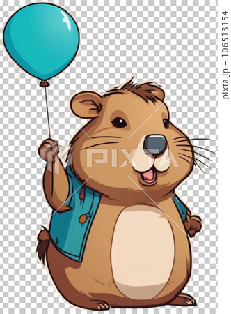 Capybara character 106513154