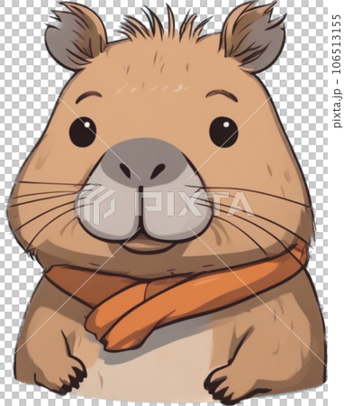 Capybara character 106513155