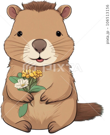 Capybara character 106513156