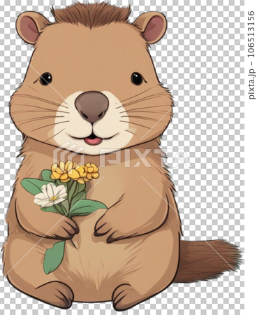 Capybara character 106513156