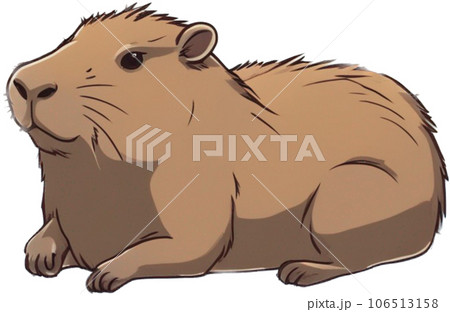Capybara character 106513158
