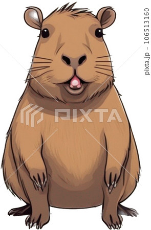 Capybara character 106513160
