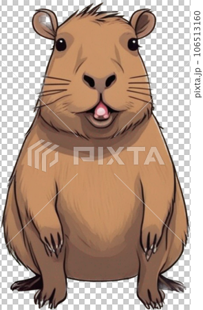 Capybara character 106513160