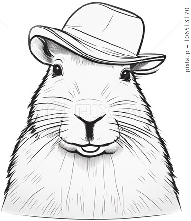 Capybara character 106513170