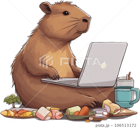 Capybara character 106513172
