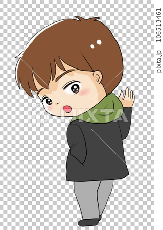 man leaving - Stock Illustration [106513461] - PIXTA