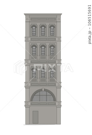 city building of classic architecture city building of classic architecture 106515691