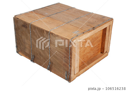Ammunition wooden crate 106516238
