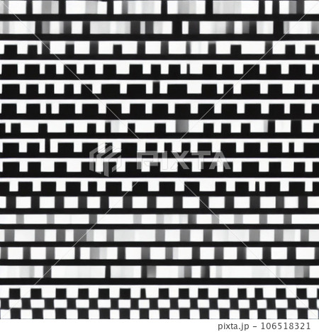 白黒の正方形によるアブストラクト、シンプルなパーティクル 白黒の正方形によるアブストラクト、シンプルなパーティクル 106518321