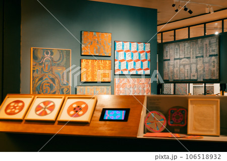 Mexico City - may 2023 inside in Museum of Modern Art inside the Chapultepec forest 106518932