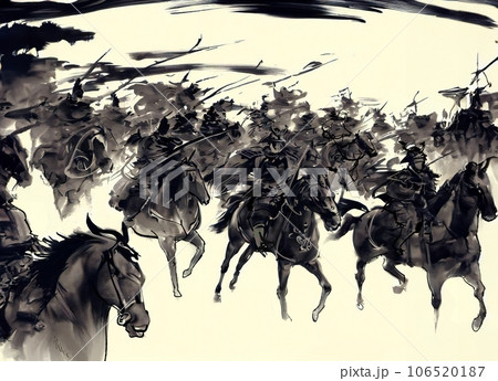 進撃の騎馬軍団-Generative AI 106520187