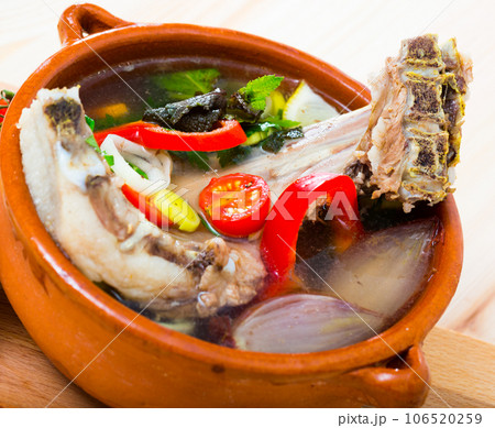 Mutton shourpa thick broth 106520259