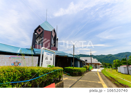 高森駅構内風景（高森駅）南阿蘇鉄道(全線開通） 106520740