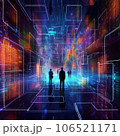 近未来のバーチャル世界 106521171