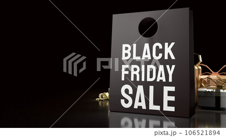 The Shopping Bag and gift box for Black Friday