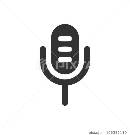 Microphone, mic icon Microphone, mic icon 106522119