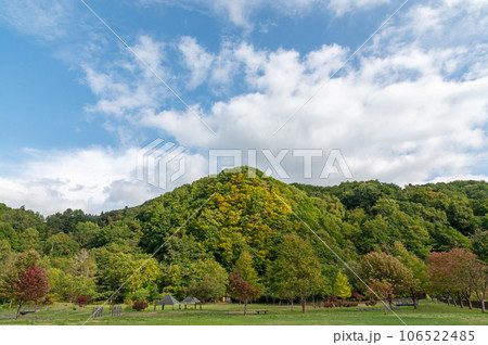 財田親水公園 洞爺湖 秋の北海道 財田親水公園 洞爺湖 秋の北海道 106522485