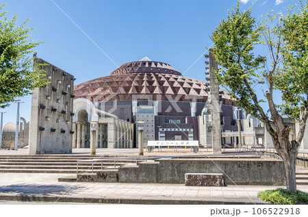 福井県越前市　晴天のサンドーム福井（福井県産業振興施設） 106522918