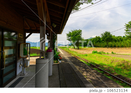 見晴台駅 駅構内風景(見晴台駅)南阿蘇鉄道(全線開通) 見晴台駅 駅構内風景(見晴台駅)南阿蘇鉄道(全線開通) 106523134