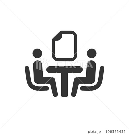Business Contract Icon Business Contract Icon 106523433