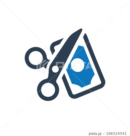 Cut Cost Icon 106524541