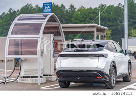電気自動車 EV充電スポット 急速充電設備 EV QUICK CHARGER 日産ARIYA 電気自動車 EV充電スポット 急速充電設備 EV QUICK CHARGER 日産ARIYA 106524813