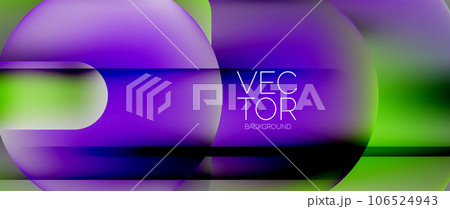 Dynamic bright colorful geometric elements with fluid gradients, lights, shadows blend in a minimal backdrop, creating captivating composition Dynamic bright colorful geometric elements with fluid gradients, lights, shadows blend in a minimal backdrop, creating captivating composition 106524943