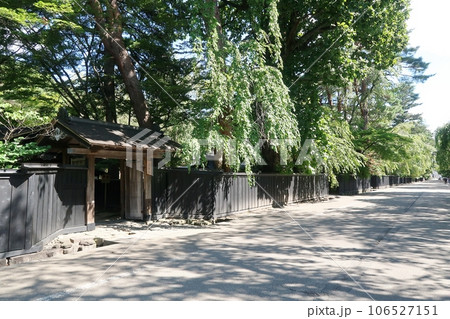岩橋家前の武家屋敷通り 106527151