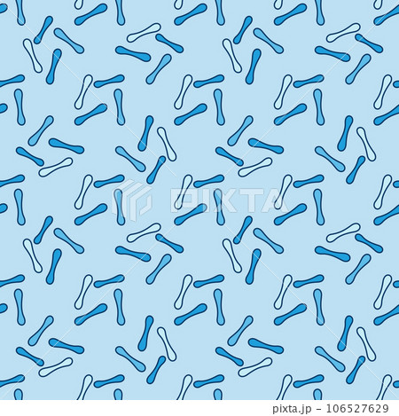Bacteria blue seamless background - vector pattern Bacteria blue seamless background - vector pattern 106527629
