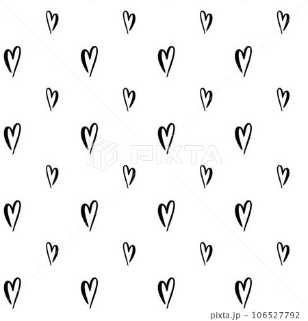Heart shape vector seamless pattern doodle abstract background illustration Heart shape vector seamless pattern doodle abstract background illustration 106527792