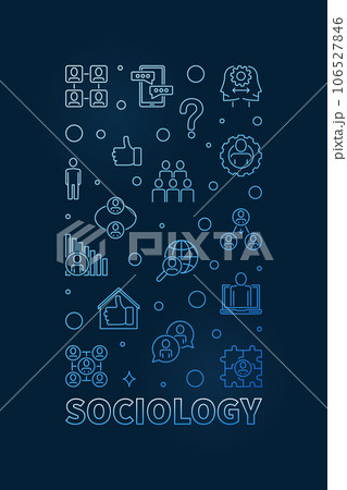 Sociology and Human Social Behavior concept...のイラスト素材 [106527846] - PIXTA