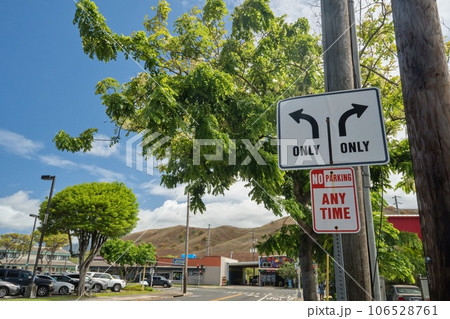 ハワイの道路標識 ハワイの道路標識 106528761