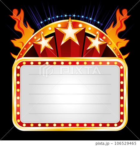 Hot event invitation sign 106529465