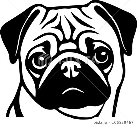 vector of dog head vector of dog head 106529467
