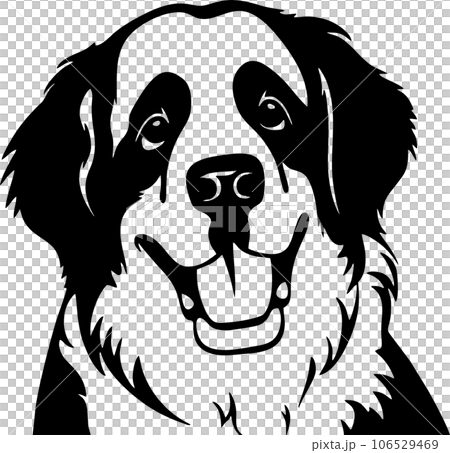 vector illustration of a dog vector illustration of a dog 106529469