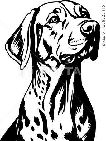 vector design of a dog 106529475