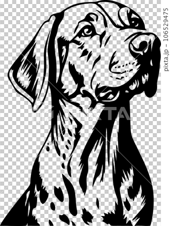 vector design of a dog 106529475