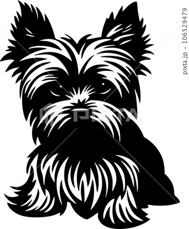 vector silhouettes of dog vector silhouettes of dog 106529479