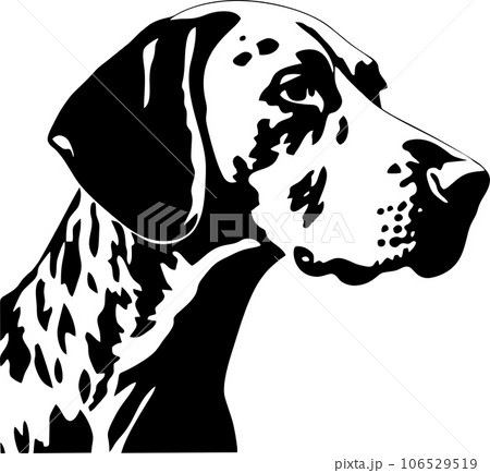 vector design of a dog head vector design of a dog head 106529519