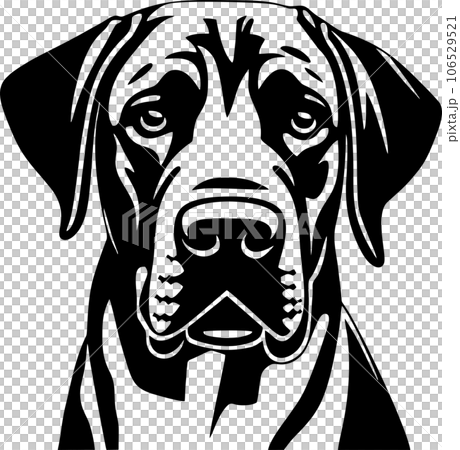 vector illustration of a dog 106529521