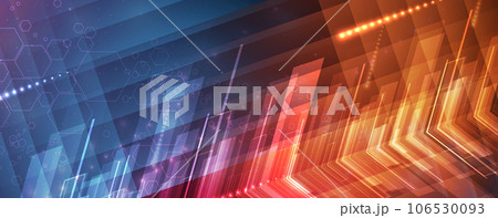 Technology abstract futuristic background for internet business. Big data concept. Technology abstract futuristic background for internet business. Big data concept. 106530093