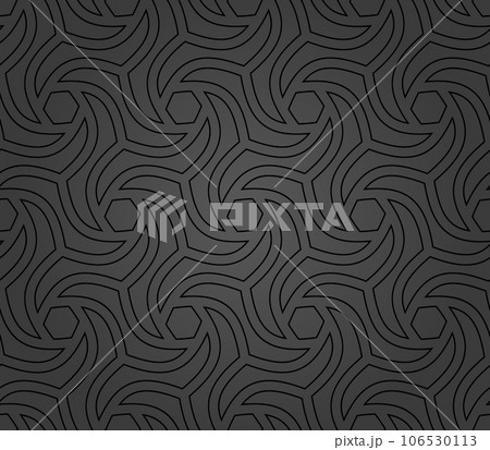 Geometric Seamless Vector Fine Pattern. Classic Ornament Geometric Seamless Vector Fine Pattern. Classic Ornament 106530113